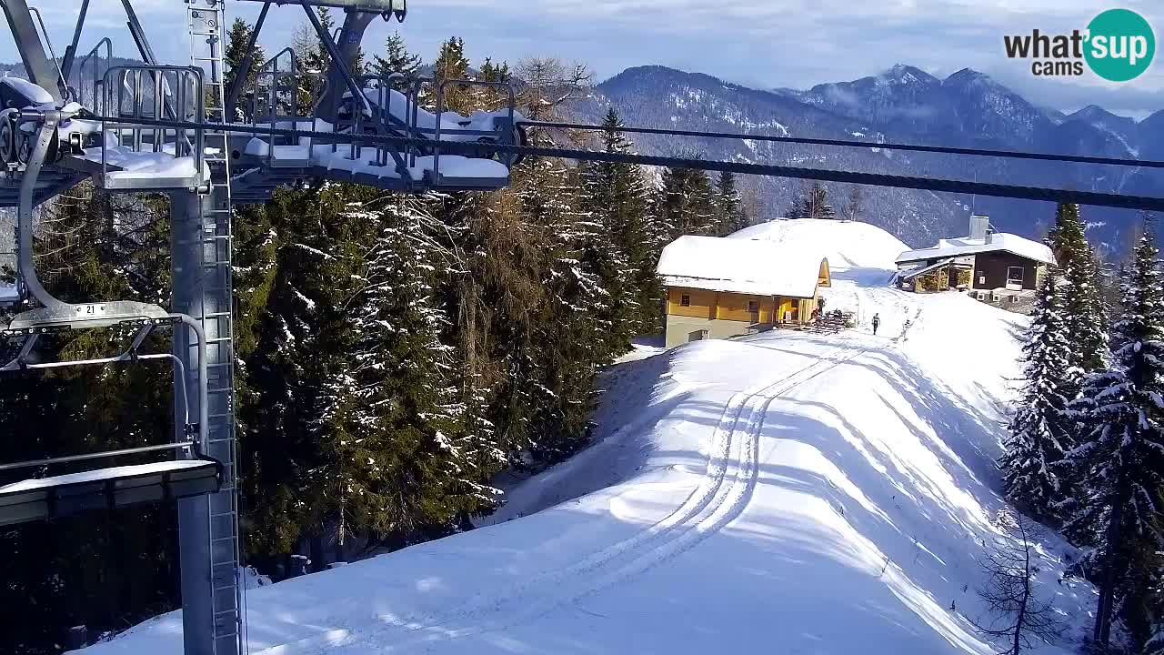 Webcam Kranjska Gora VITRANC 2 | station supérieure