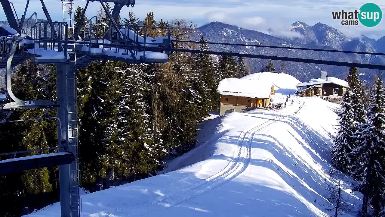 Kranjska Gora webcam VITRANC 2 | Bergstation