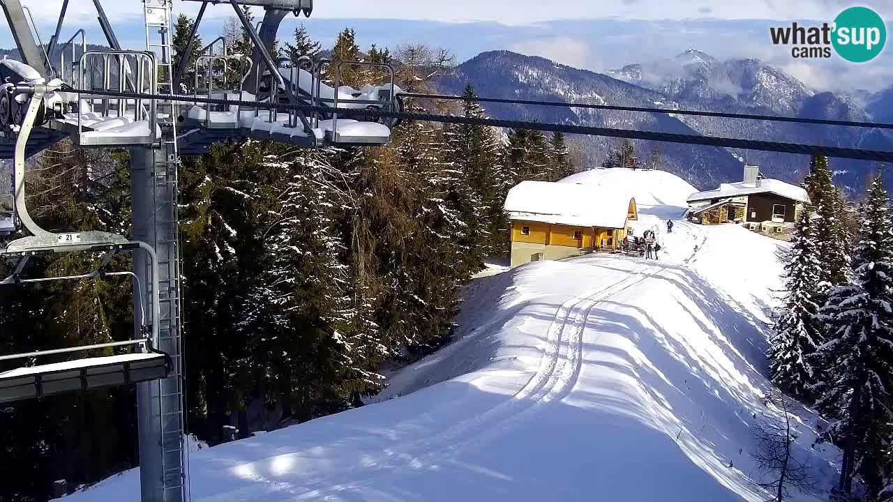 Webcam Kranjska Gora VITRANC 2 upper station