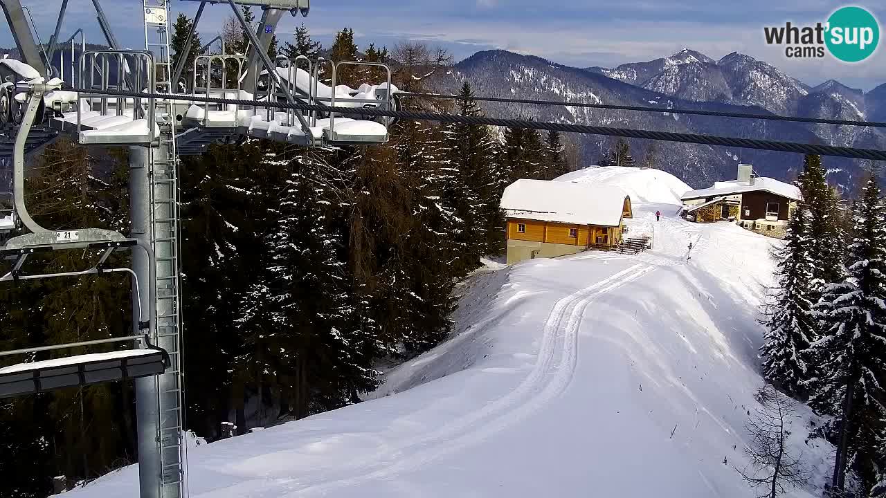 Webcam Kranjska Gora VITRANC 2 | station supérieure