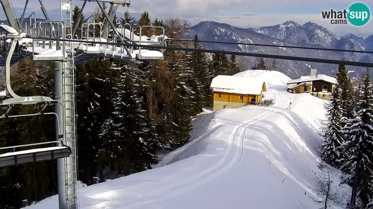 Webcam Kranjska Gora VITRANC 2 | Station supérieure