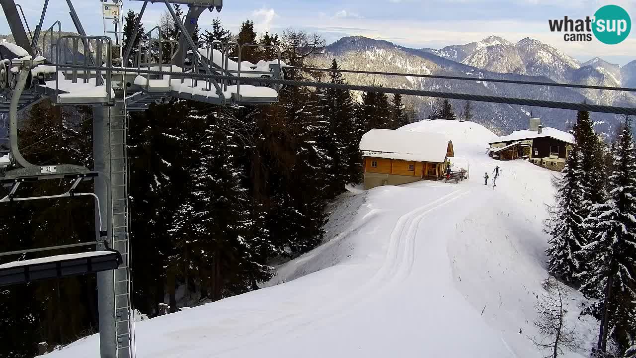 Webcam VITRANC 2 | Kranjska Gora – stazione superiore