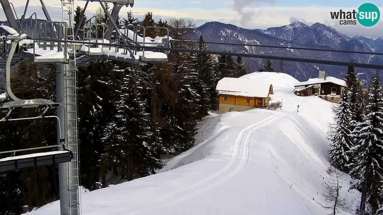 Kranjska Gora webcam VITRANC 2 | Bergstation