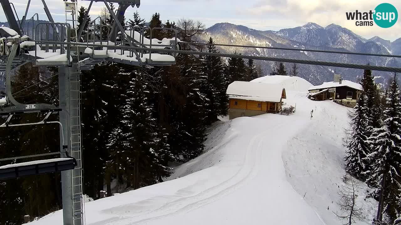 Webcam Kranjska Gora VITRANC 2 | station supérieure