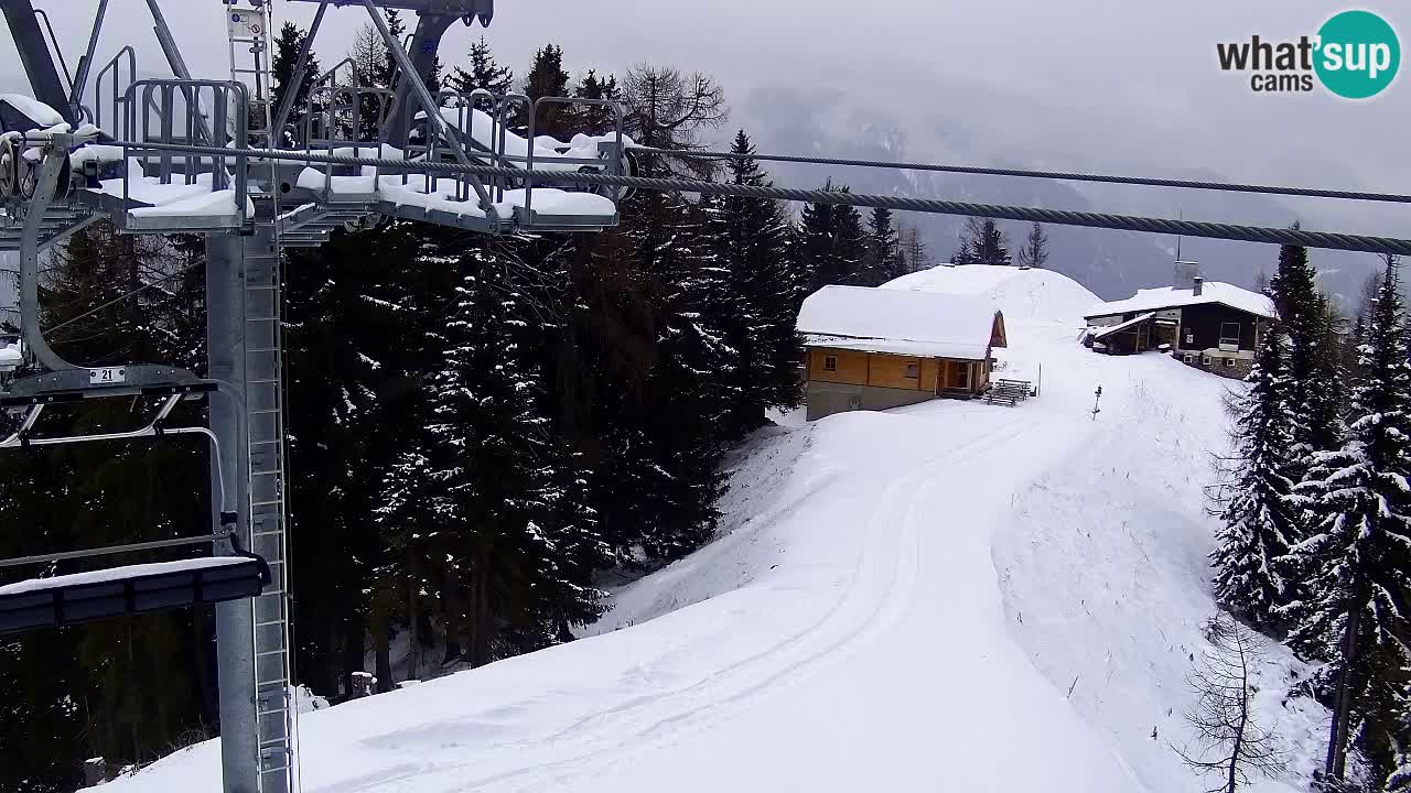 Webcam Kranjska Gora VITRANC 2 upper station