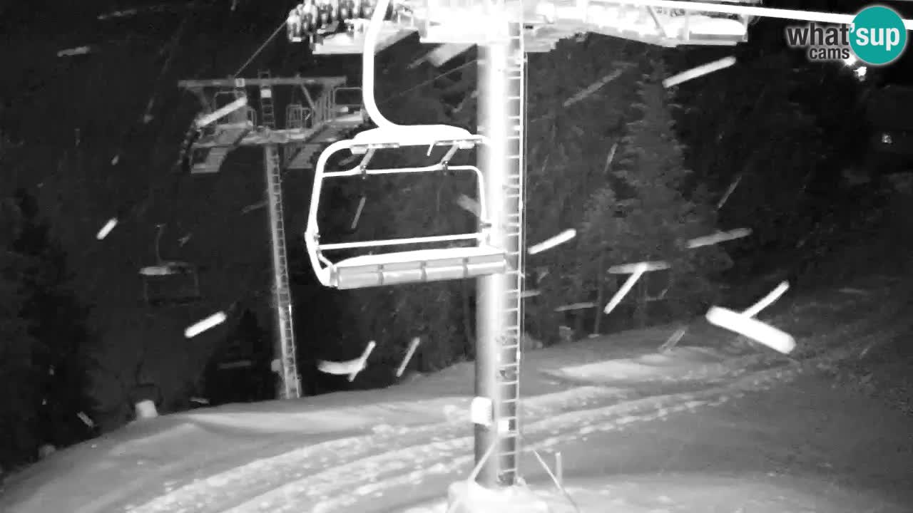 Webcam Kranjska Gora VITRANC 2 upper station