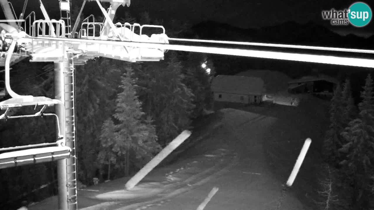 Webcam Kranjska Gora VITRANC 2 | station supérieure