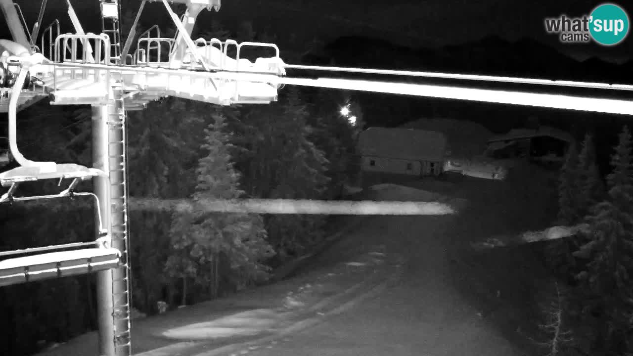 Webcam Kranjska Gora VITRANC 2 | station supérieure