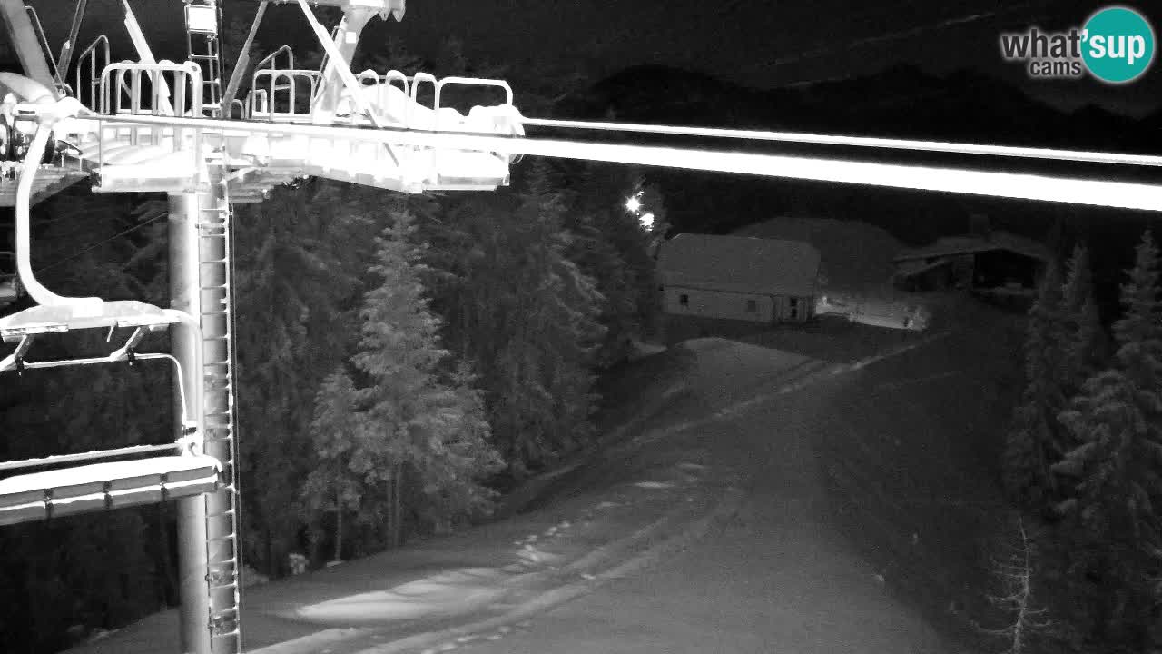 Webcam Kranjska Gora VITRANC 2 | Station supérieure