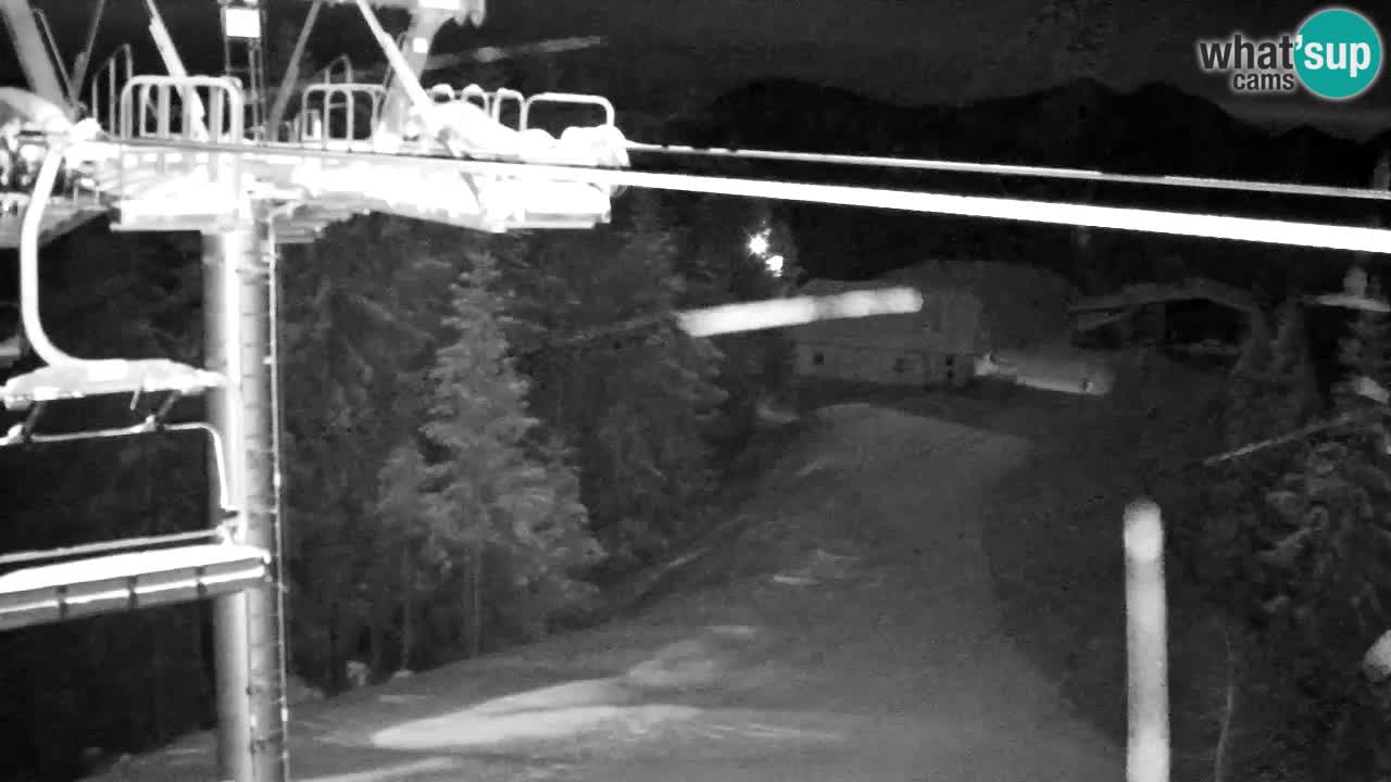 Webcam Kranjska Gora VITRANC 2 | station supérieure