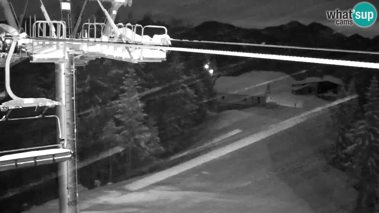 Webcam VITRANC 2 | Kranjska Gora – stazione superiore