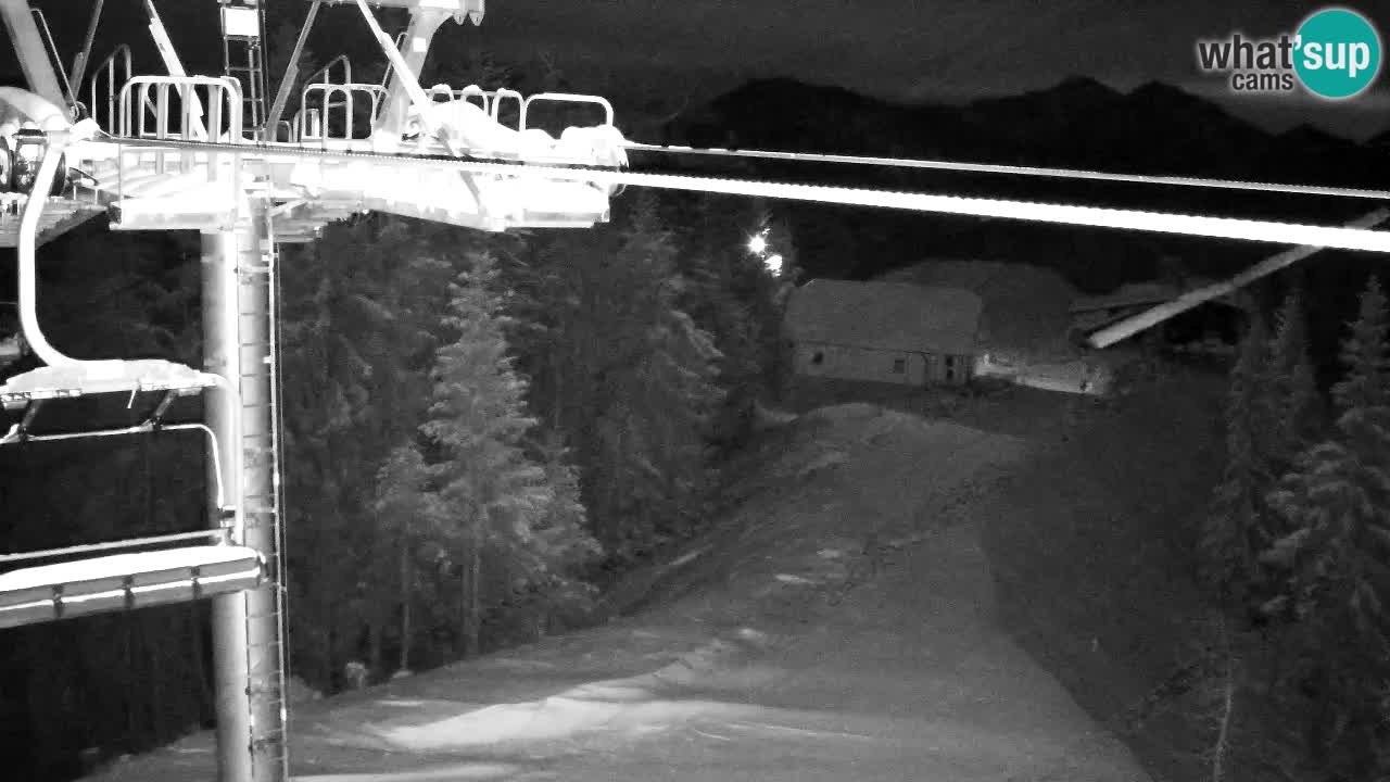 Webcam Kranjska Gora VITRANC 2 upper station