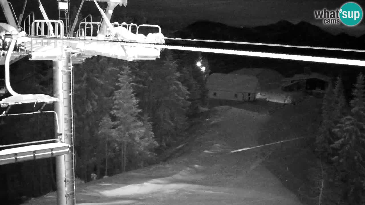 Webcam Kranjska Gora VITRANC 2 upper station