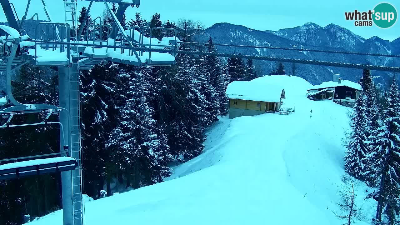 Webcam Kranjska Gora VITRANC 2 | Station supérieure