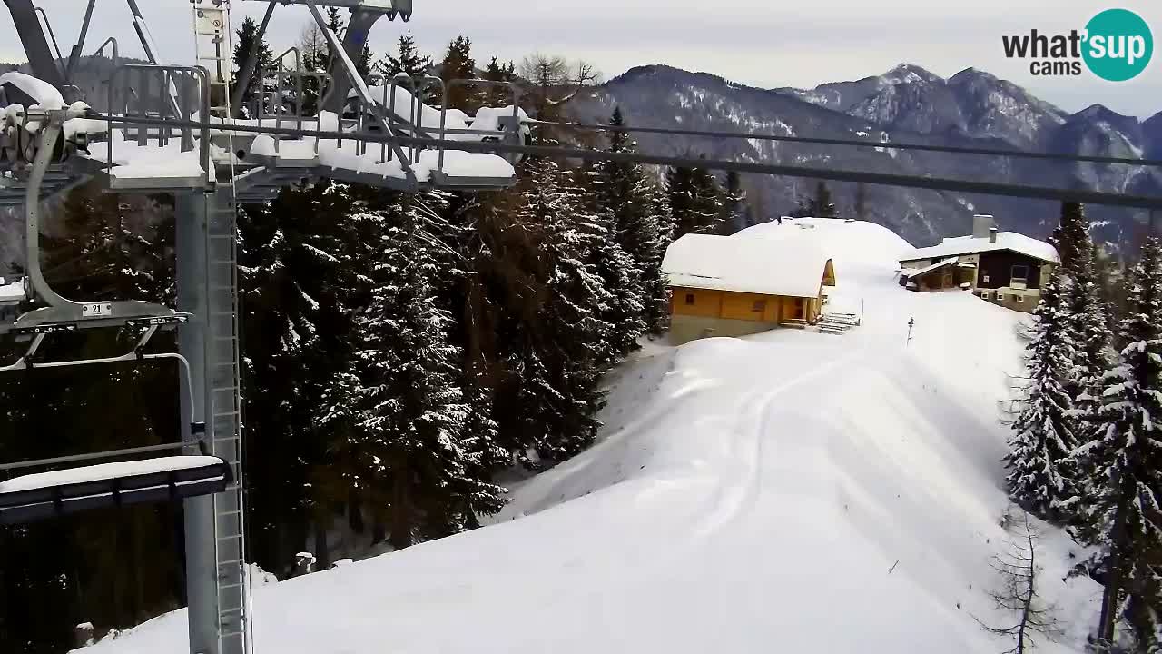 Webcam Kranjska Gora VITRANC 2 upper station