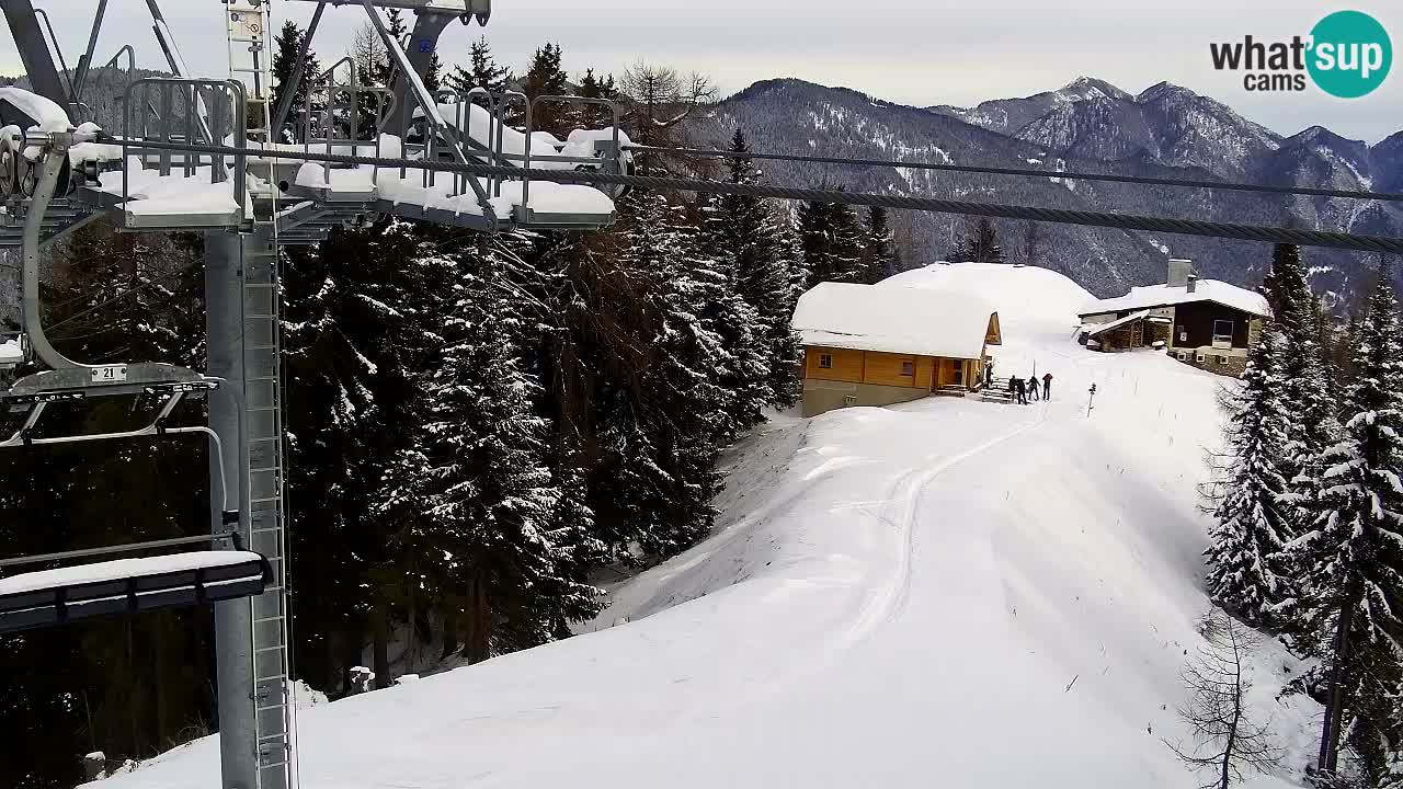 Webcam Kranjska Gora VITRANC 2 | Station supérieure