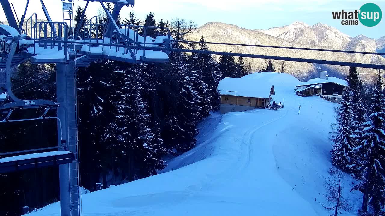 Kranjska Gora webcam VITRANC 2 | Bergstation