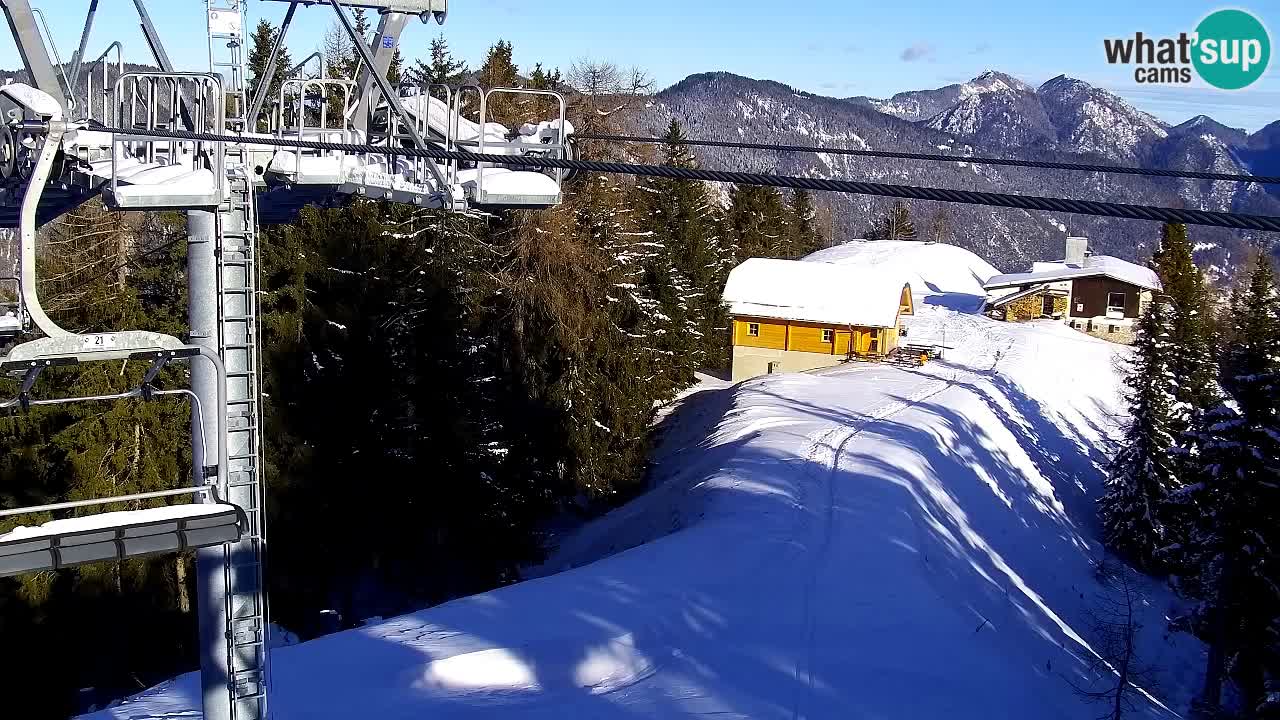 Webcam Kranjska Gora VITRANC 2 | station supérieure