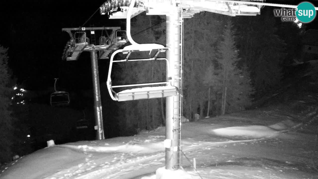 Webcam Kranjska Gora VITRANC 2 upper station