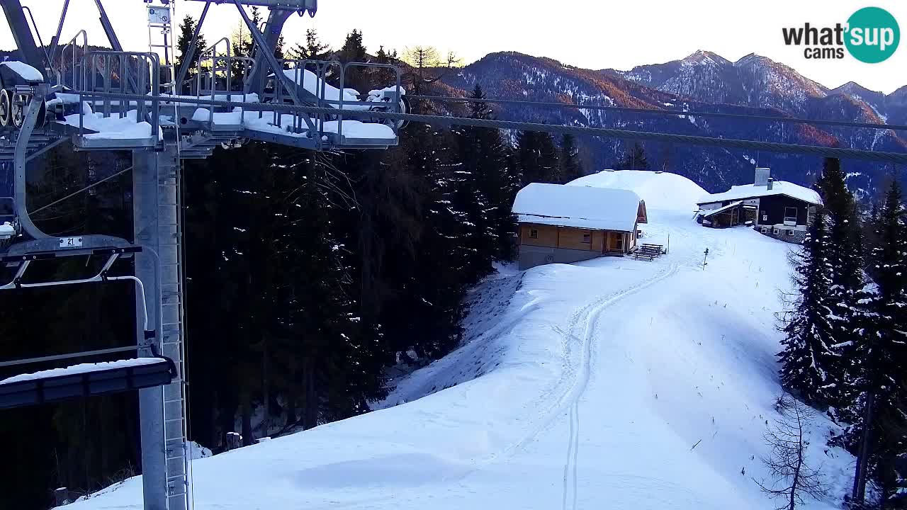 Kranjska Gora webcam VITRANC 2 | Bergstation