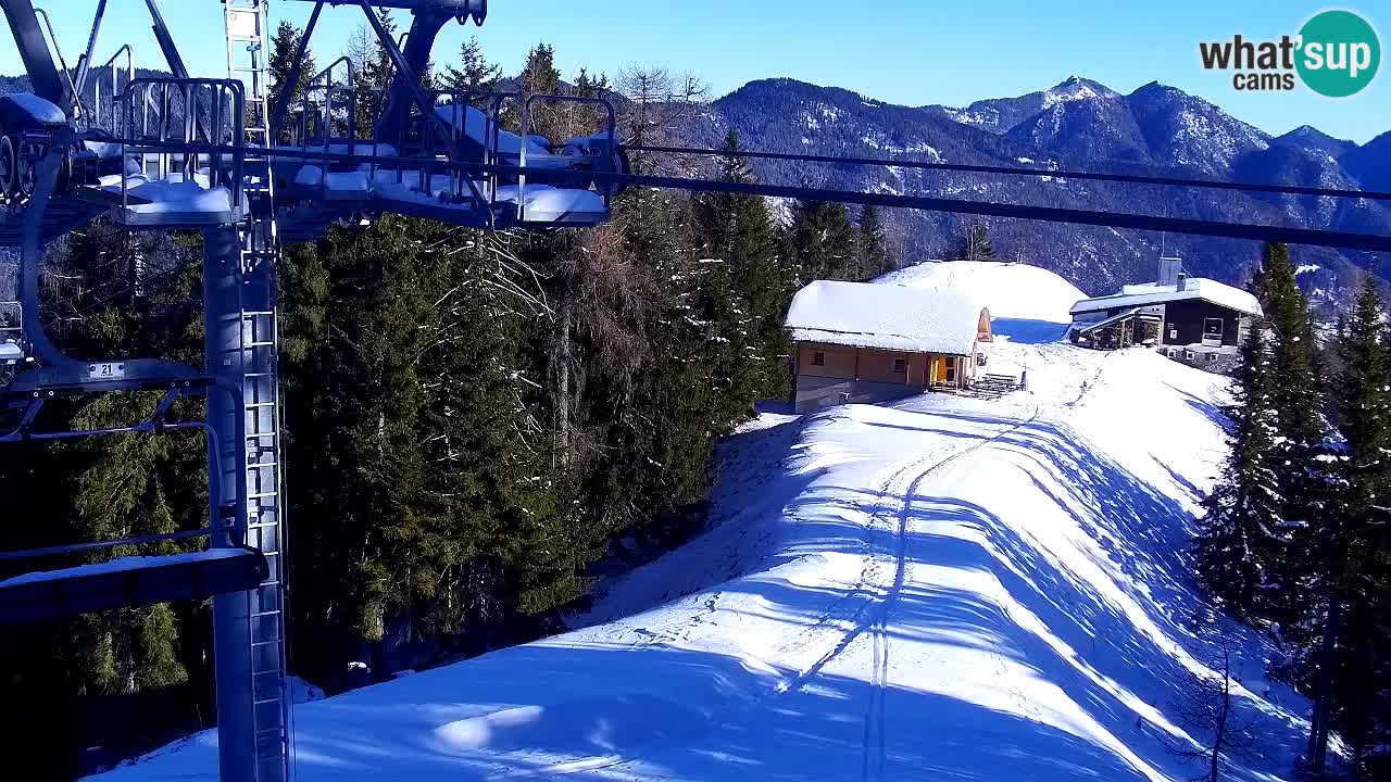 Webcam VITRANC 2 | Kranjska Gora – stazione superiore