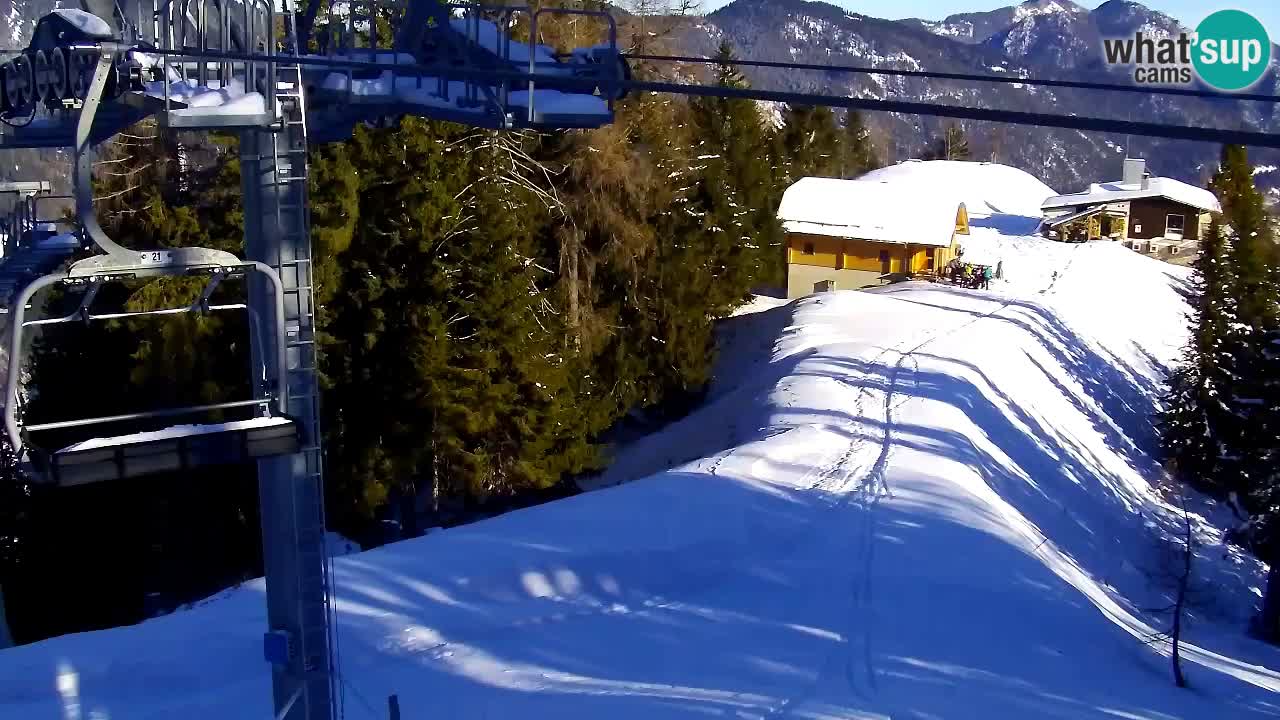 Webcam Kranjska Gora VITRANC 2 | Station supérieure