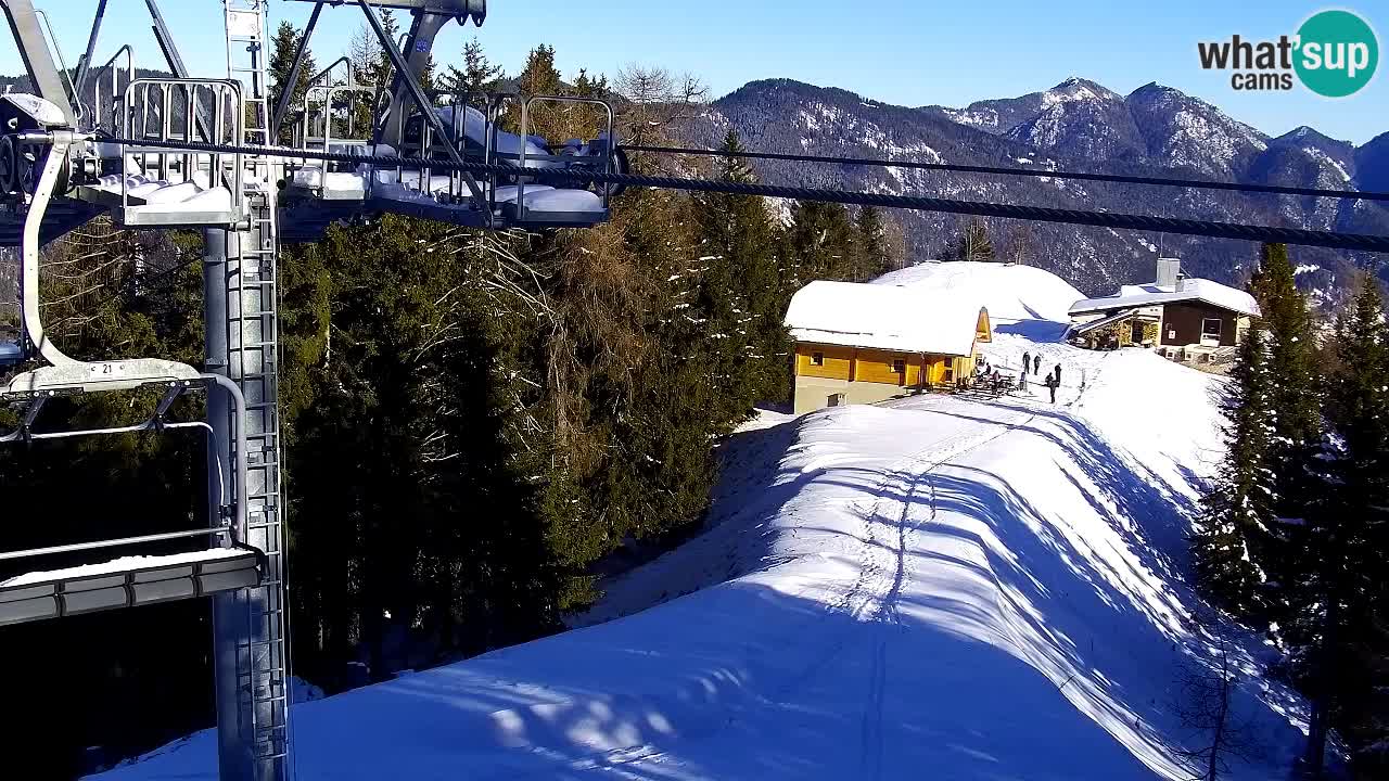 Webcam VITRANC 2 | Kranjska Gora – stazione superiore