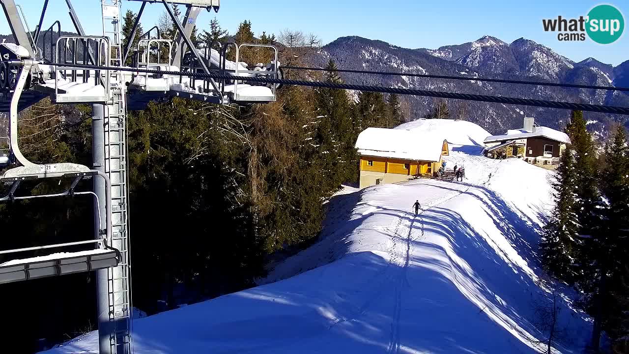 Webcam Kranjska Gora VITRANC 2 upper station