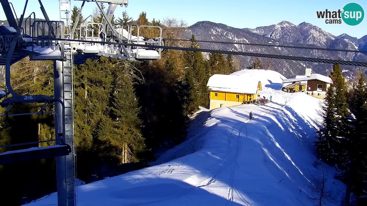 Kranjska Gora webcam VITRANC 2 | Bergstation