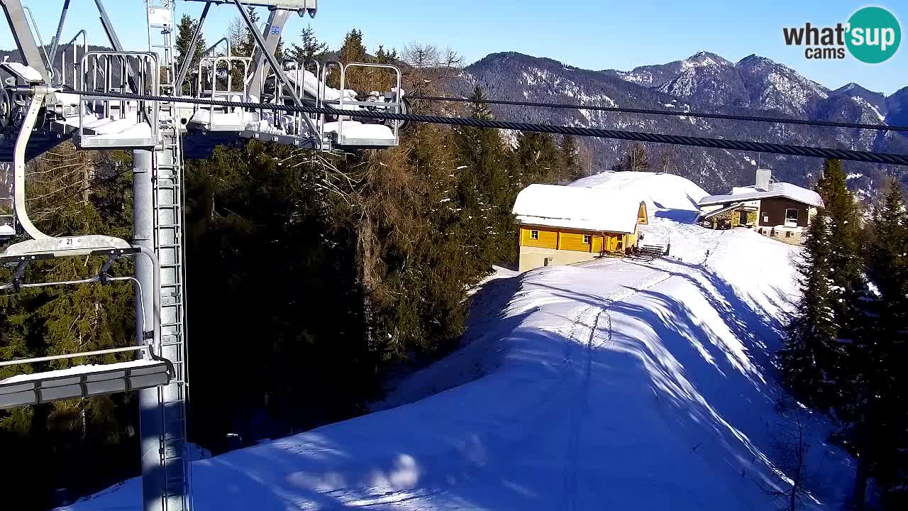 Webcam Kranjska Gora VITRANC 2 upper station