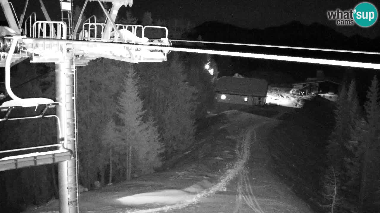 Webcam Kranjska Gora VITRANC 2 | Station supérieure