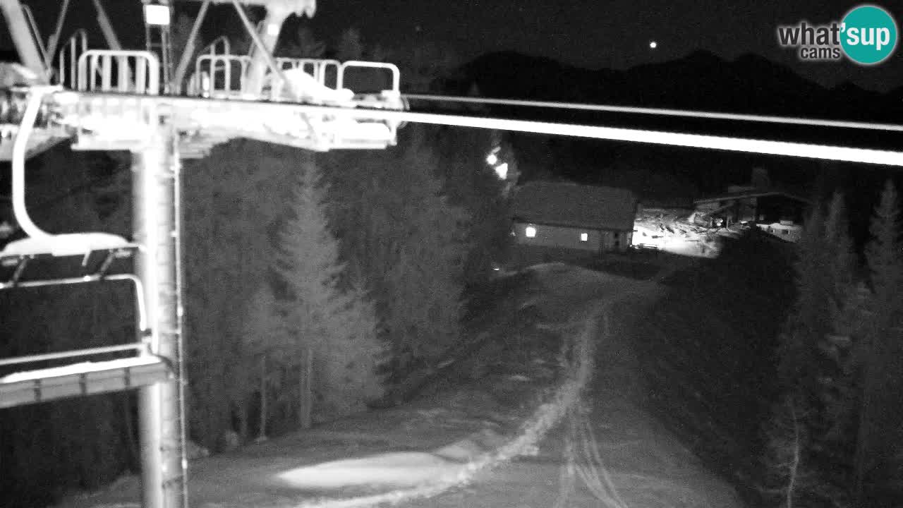 Webcam Kranjska Gora VITRANC 2 | Station supérieure