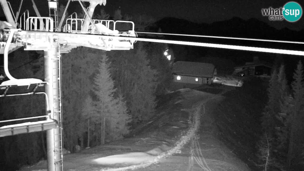 Webcam Kranjska Gora VITRANC 2 upper station