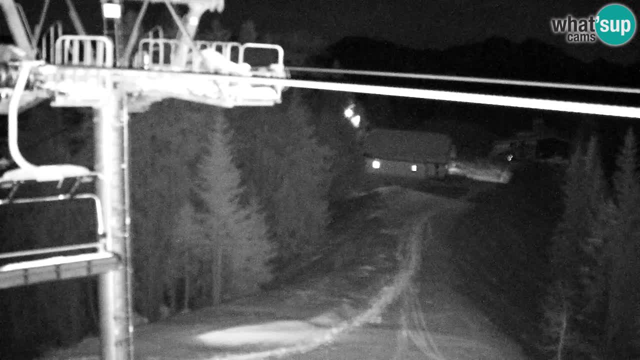 Webcam Kranjska Gora VITRANC 2 upper station