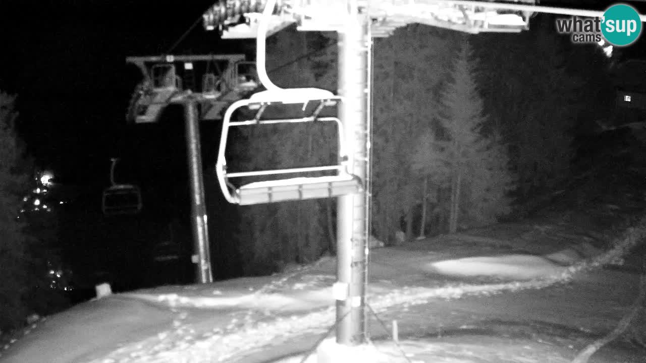 Webcam Kranjska Gora VITRANC 2 upper station