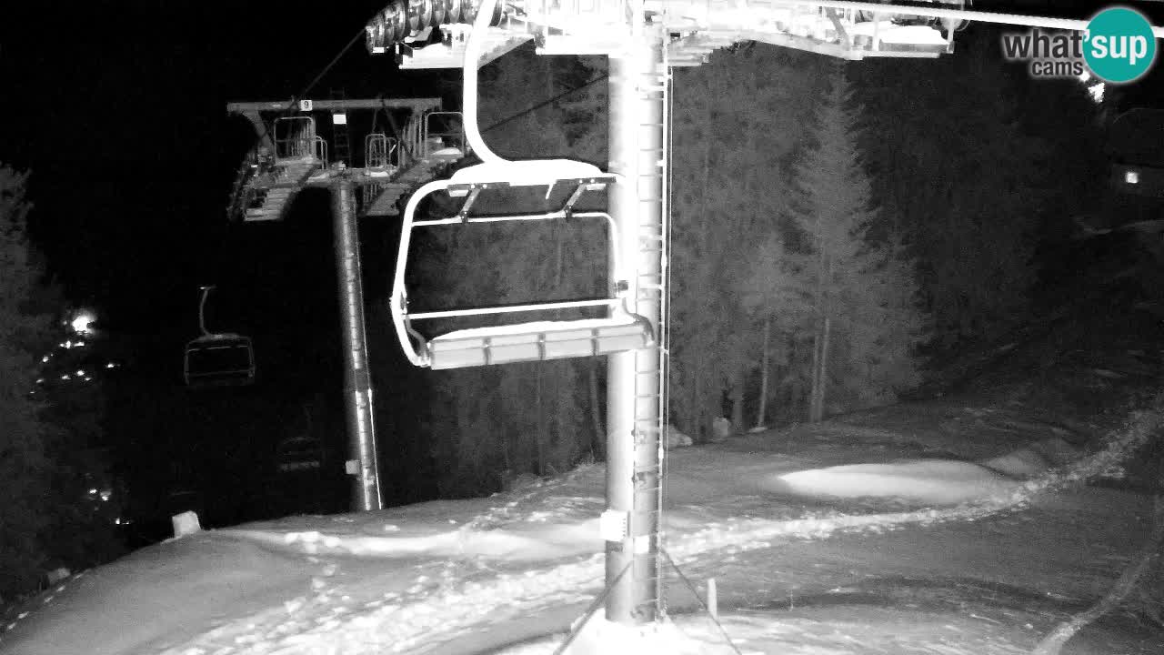 Webcam Kranjska Gora VITRANC 2 upper station