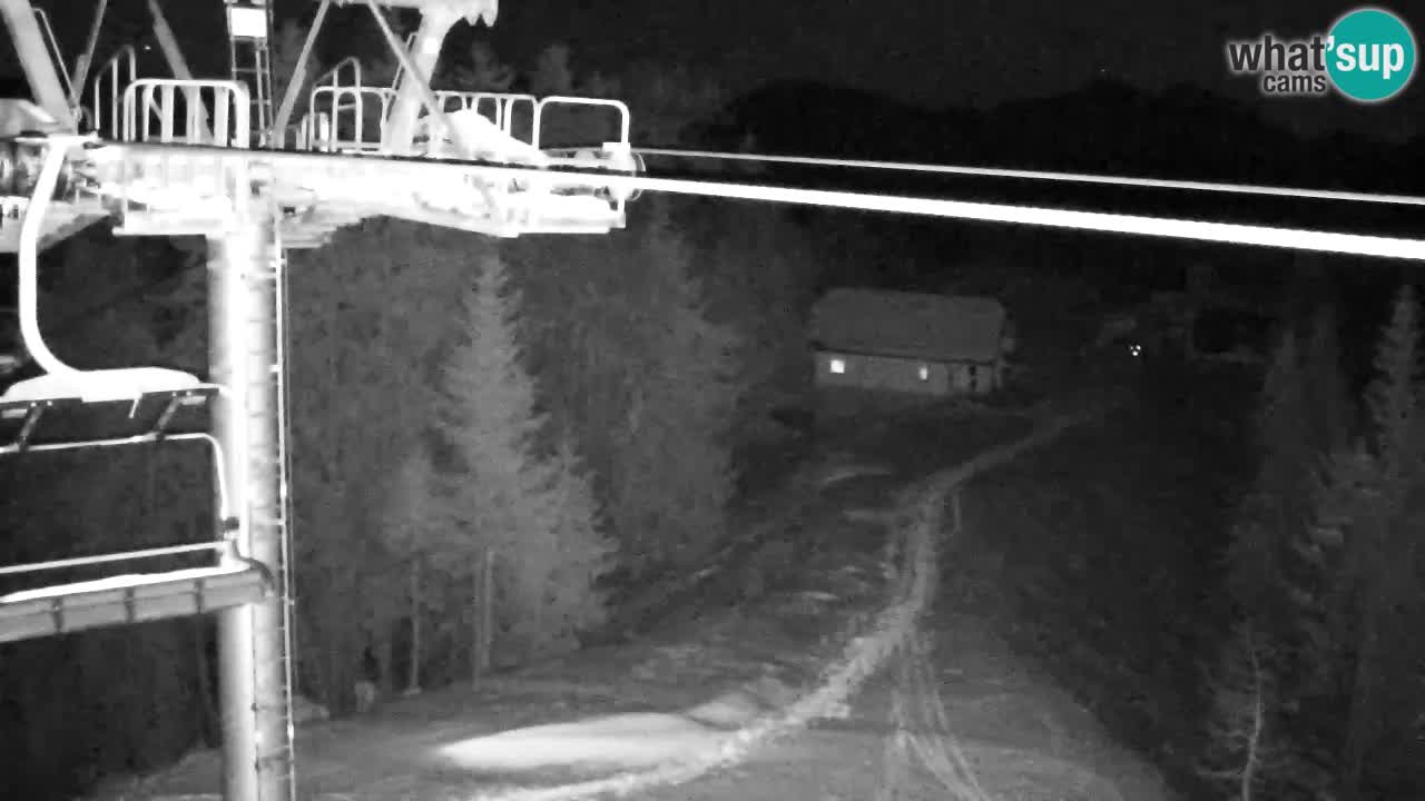 Webcam Kranjska Gora VITRANC 2 | station supérieure