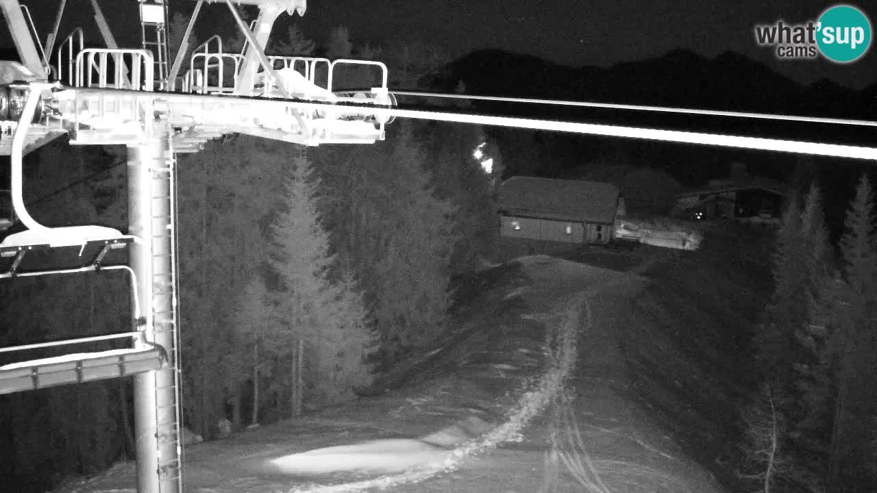 Webcam Kranjska Gora VITRANC 2 | Station supérieure