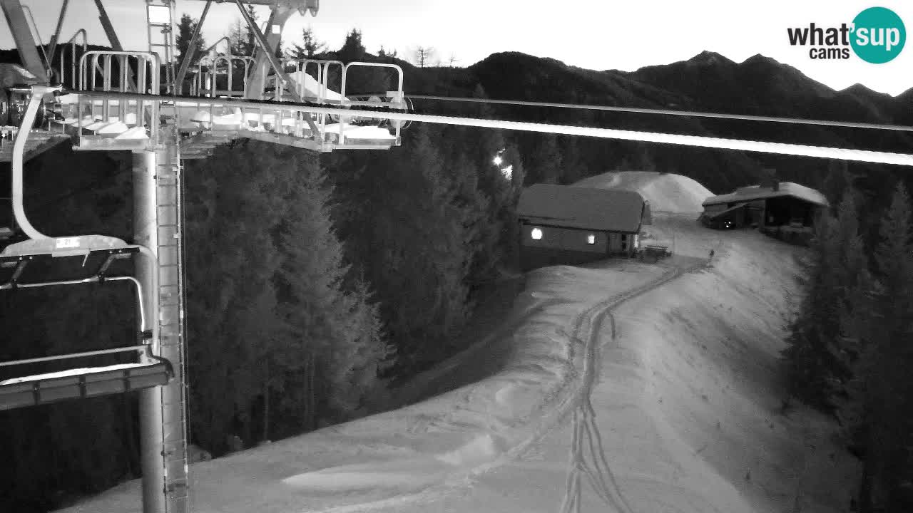 Webcam Kranjska Gora VITRANC 2 | Station supérieure