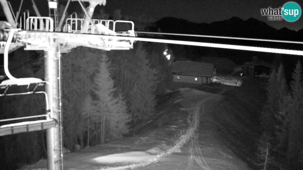 Webcam Kranjska Gora VITRANC 2 | Station supérieure