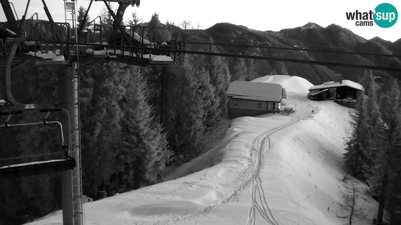 Webcam Kranjska Gora VITRANC 2 upper station