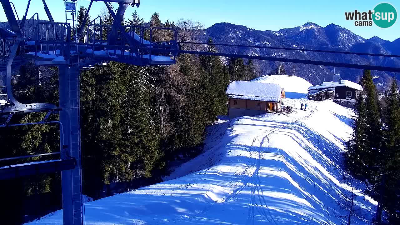 Webcam Kranjska Gora VITRANC 2 | station supérieure