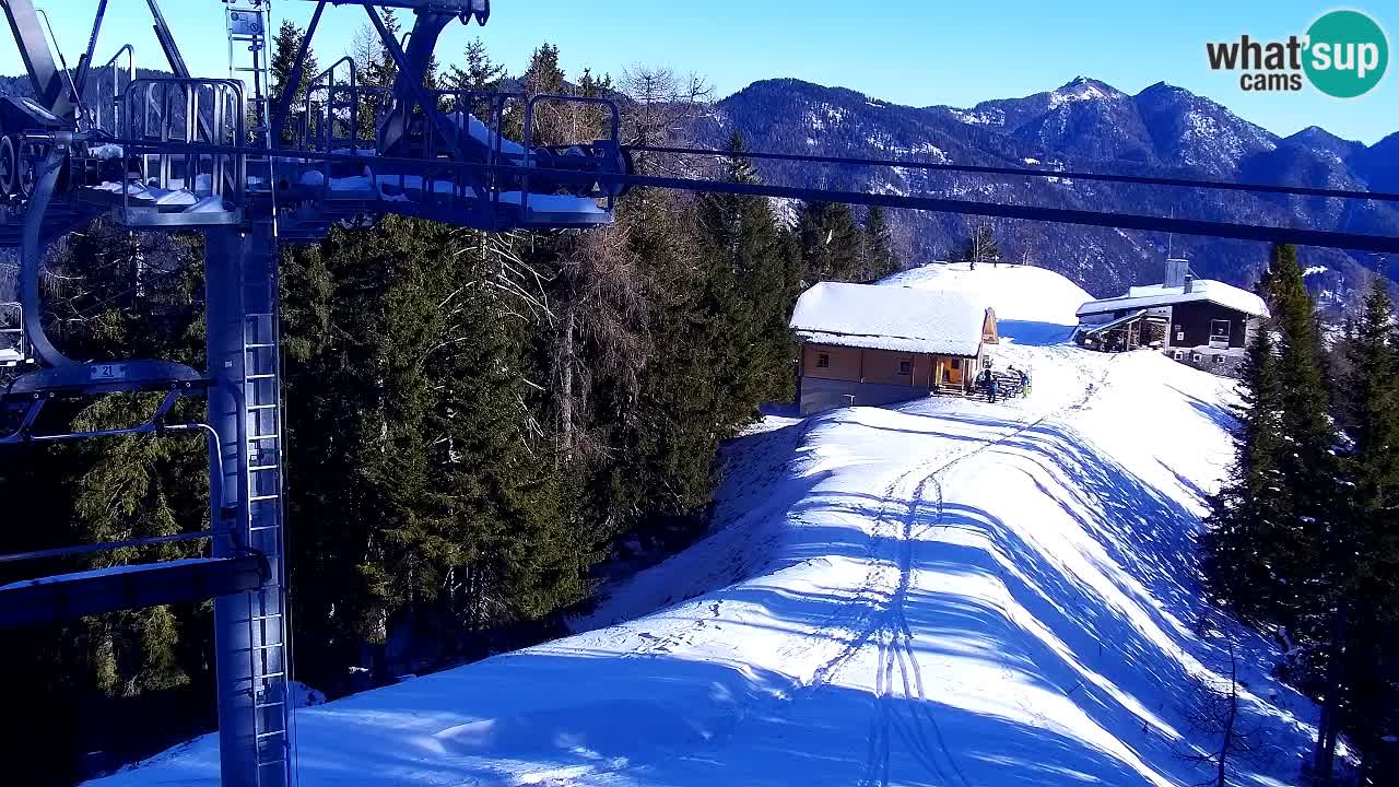 Webcam Kranjska Gora VITRANC 2 | station supérieure