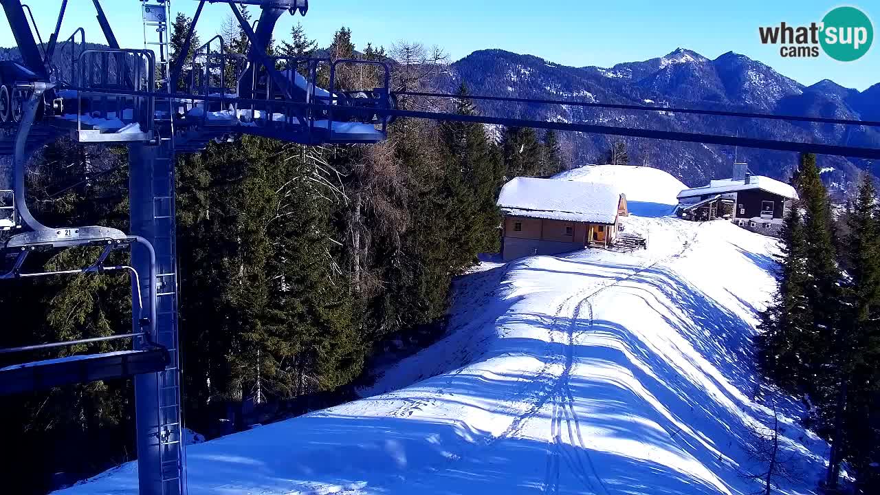 Webcam Kranjska Gora VITRANC 2 | station supérieure