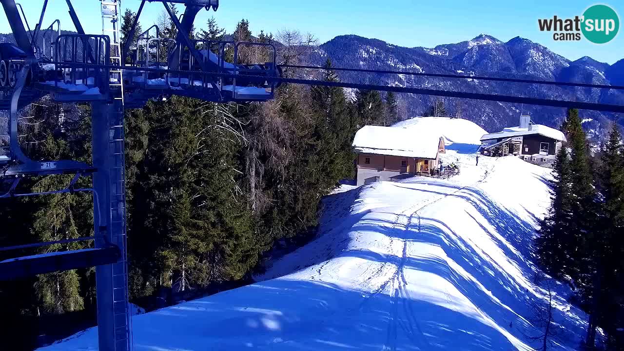 Webcam Kranjska Gora VITRANC 2 upper station