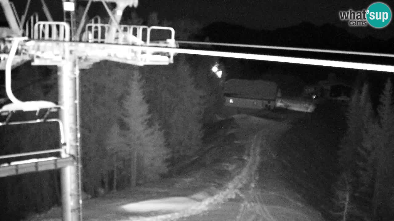 Webcam Kranjska Gora VITRANC 2 | station supérieure