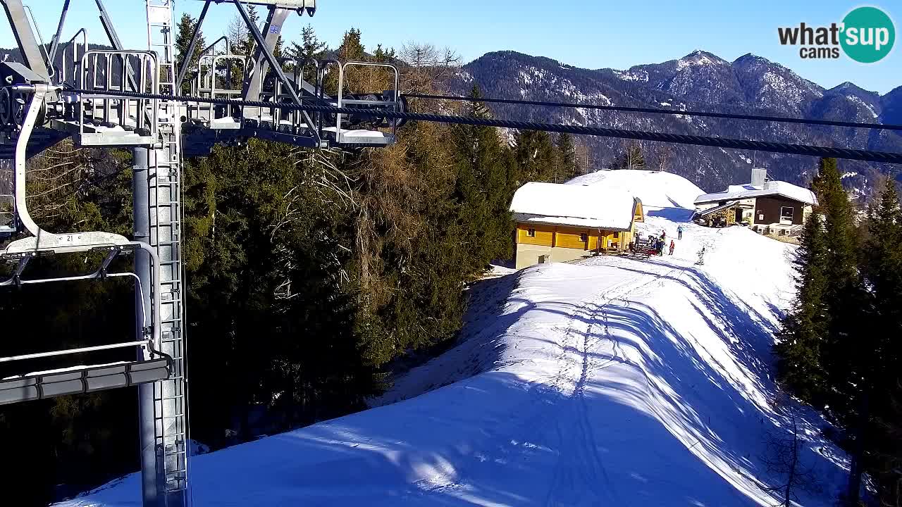 Webcam Kranjska Gora VITRANC 2 upper station