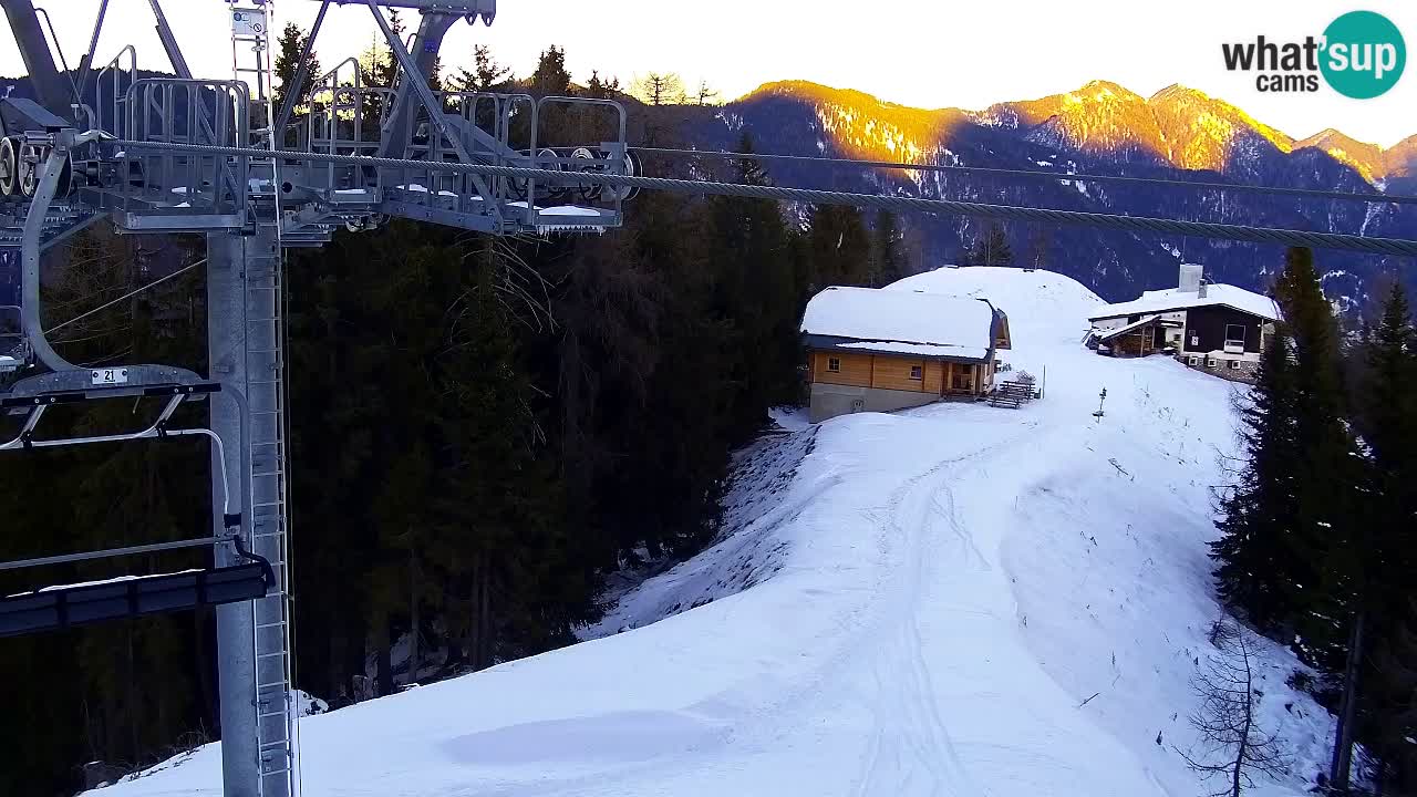 Webcam Kranjska Gora VITRANC 2 upper station