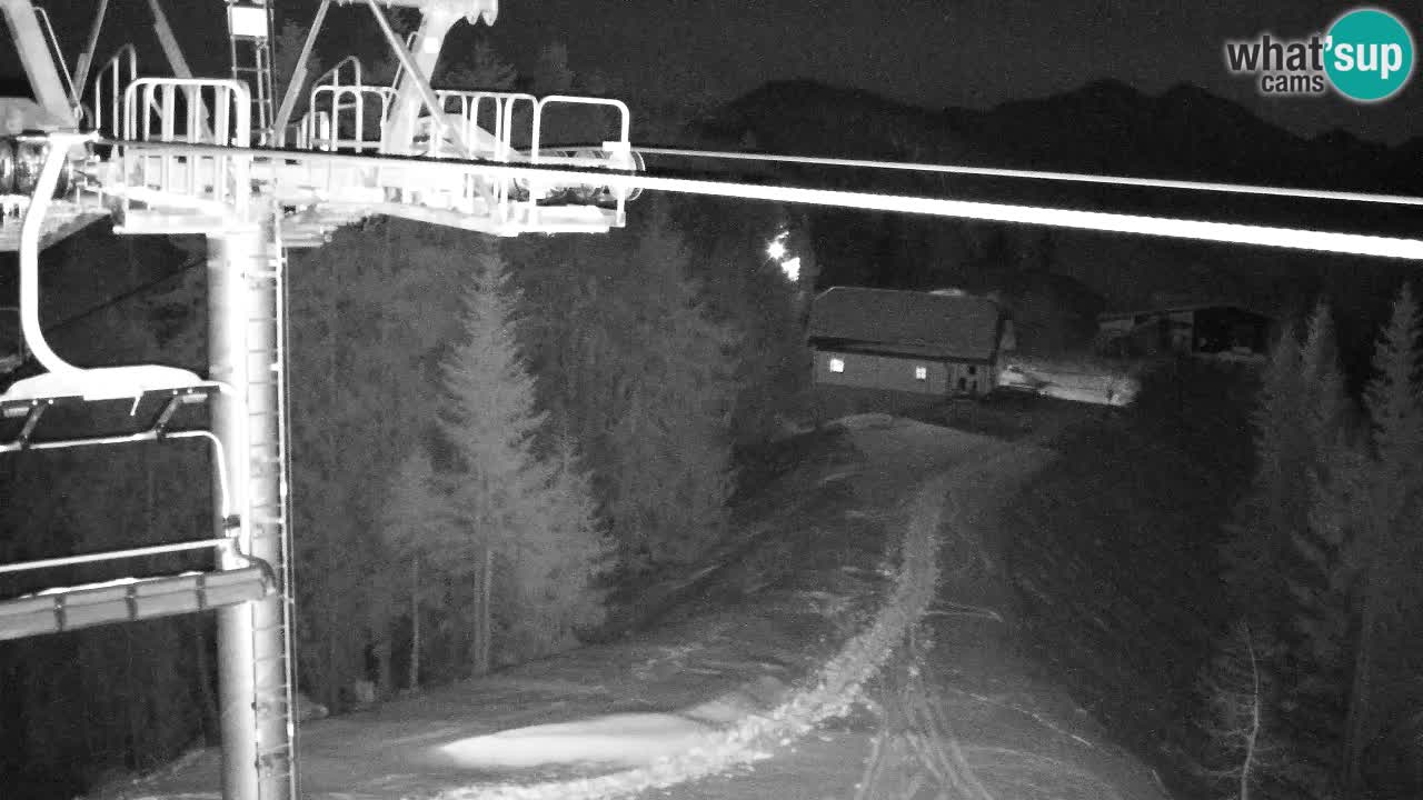 Webcam Kranjska Gora VITRANC 2 upper station