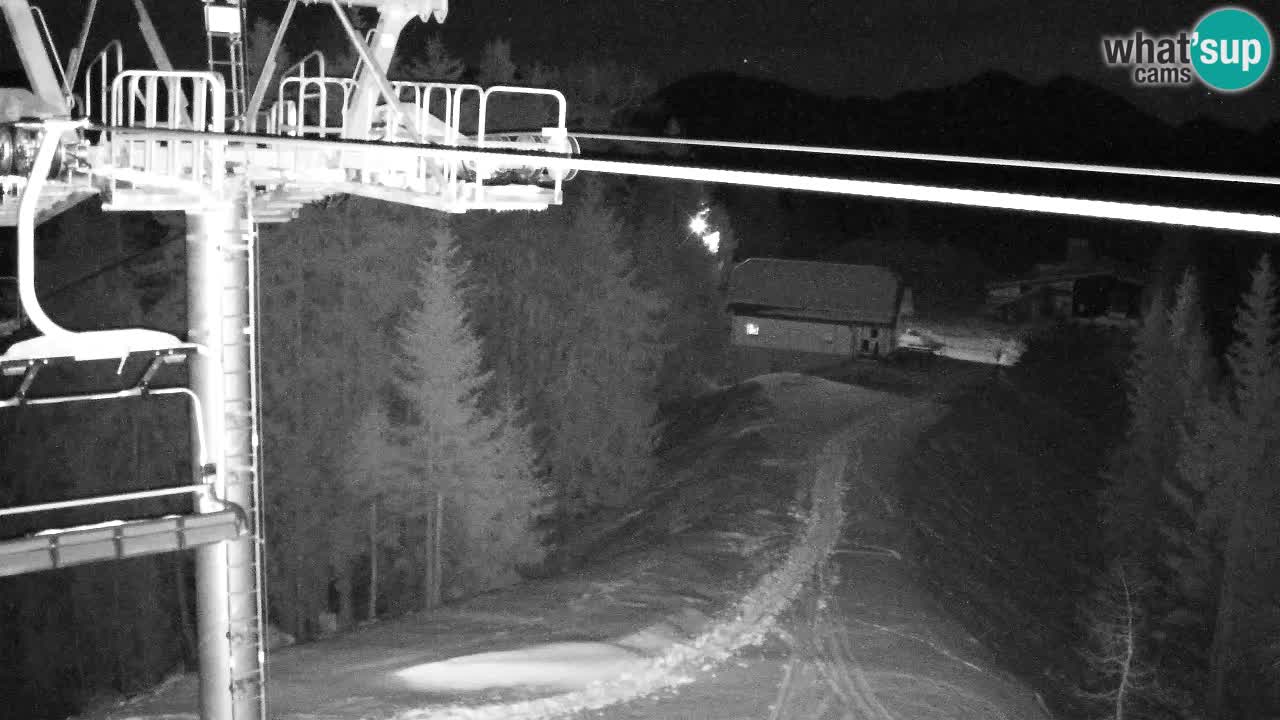 Webcam Kranjska Gora VITRANC 2 upper station